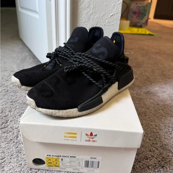 Adidas Hu Pharrell human race NMD sz 7.5 men’s - Picture 1 of 9